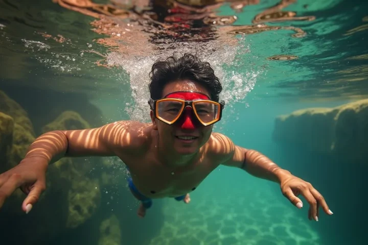Snorkelling in Bali