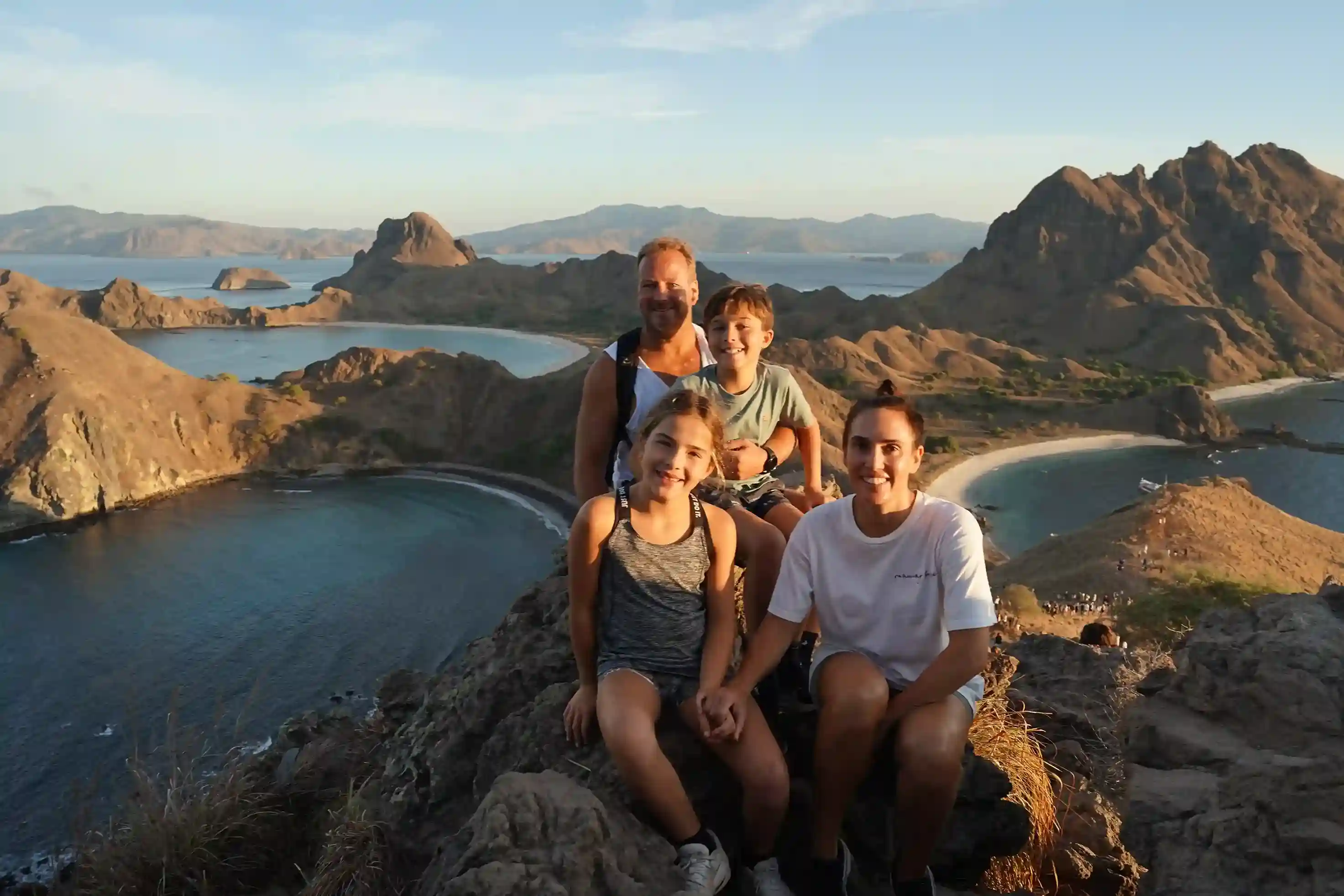 The Padar Island viewpoint